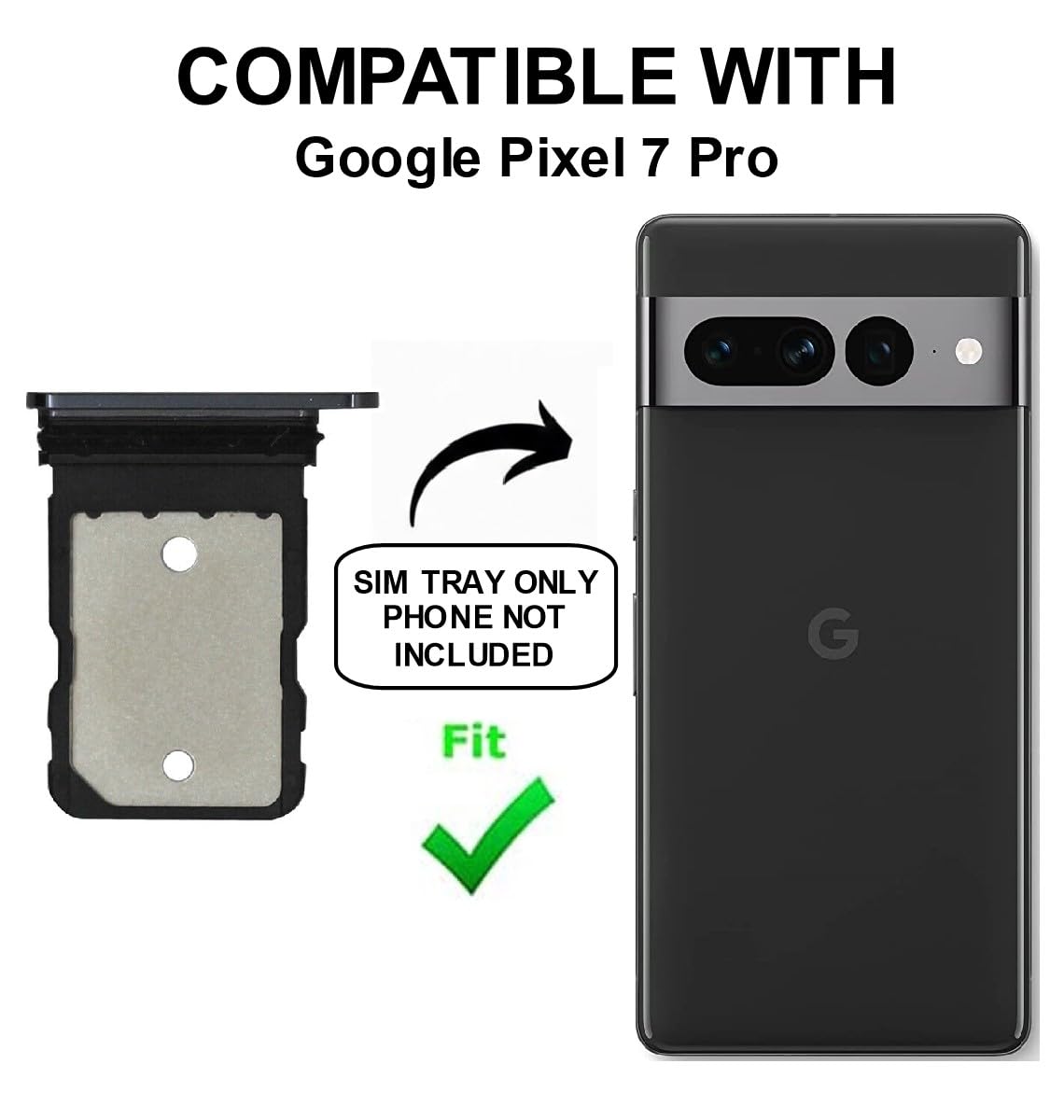 F91 au SIMフリー　Google Pixel 7 Amazon.com: PHONSUN Replacement Single SIM Card Tray Holder for